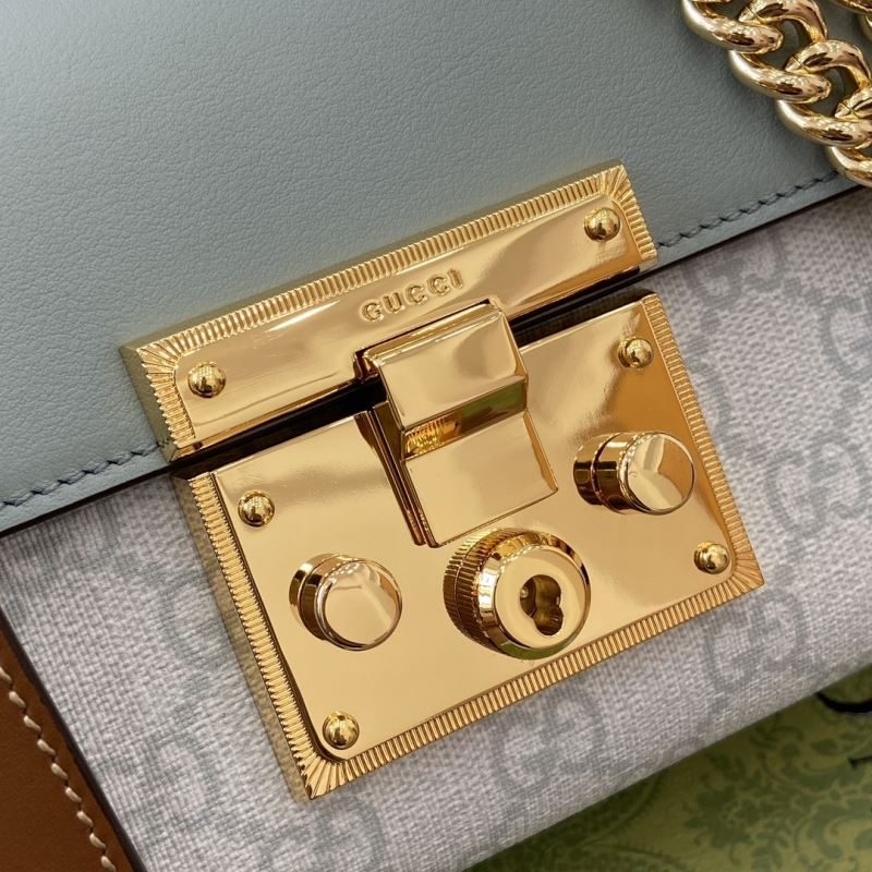 Gvc*1 padlock shoulder bags